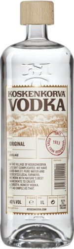 Коскенкорва 1л. Водка Финляндия