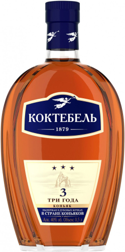 Коктебель 3* 0,5л Коньяк Россия