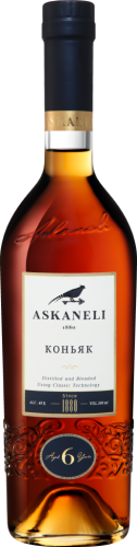 Асканели шестилетний 0,5л. Коньяк Грузия