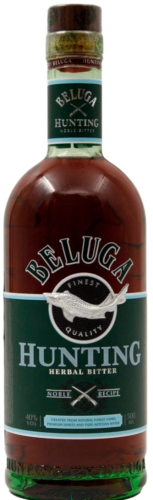 Белуга Хантинг Травяной 0,5л. Ликер десертный Россия