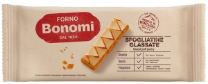 Печенье "Forno Bonomi" слоеное глазированное "Сфольяттине Глассате" 135г