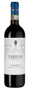 Кьянти красное сухое Конти Серристори 0,75л. Вино Италия