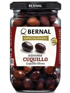 Оливки CUQUILLO черные Bernal с/к 180 г (300 г)