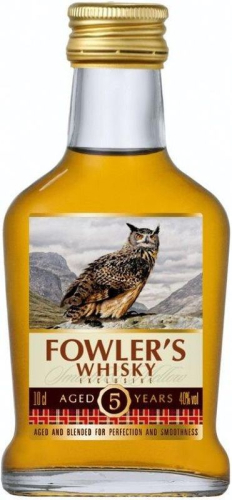 Фоулерс 0,1 л фляга. Виски Россия