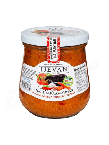 Икра баклажанная т.м.Иджеван 500г. Армения