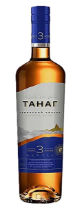 Танаг Джентл 3 года 0,5л. Коньяк Армения