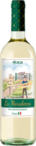 Ла Марабекка белое сухое 0,75л. Вино Италия
