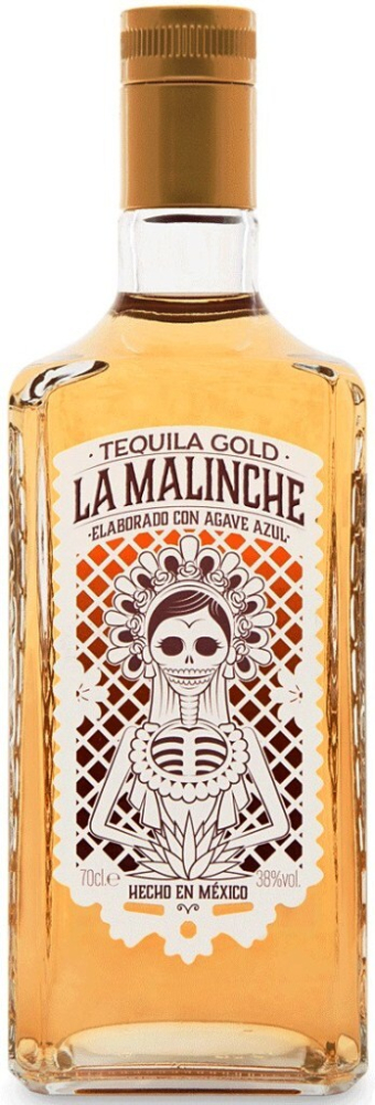 Текила Ла Малинче Голд 0,7л. Спиртной напиток прочий Мексика