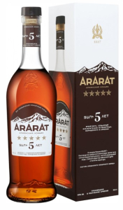 Арарат 5* 0,5л в п/у NEW. Коньяк Армения