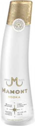Мамонт 0,5л. Водка Россия