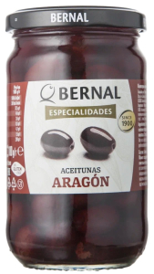 Оливки ARAGON, в рассоле,Bernal, с/к стекло, 300г (180г)