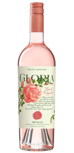 Сицилия. Глория. Розато Фраппато розовое п/сухое 0,75л. Вино Италия