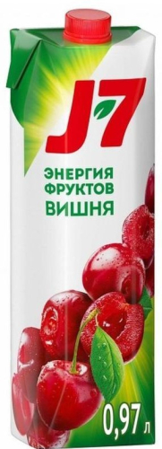 Нектар J7 Вишня 0,97л. 