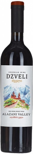 Алазанская Долина красное п/сладкое (Дзвели) 0,75л. Вино Грузия