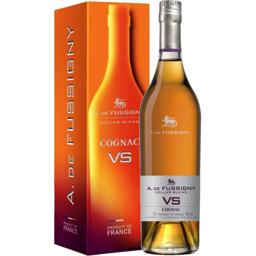 А. де Фуссиньи Селлар Бленд ВС выд. 3 года 0,5л п/уп. Коньяк Франция