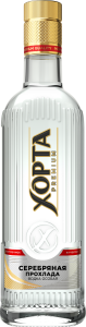 ХОРТА серебряная прохлада 0,5л. Водка особая Россия