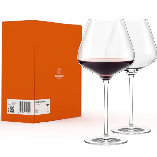 Набор бокалов для вина Quatrophil Burgundy 2 шт 710мл. Германия